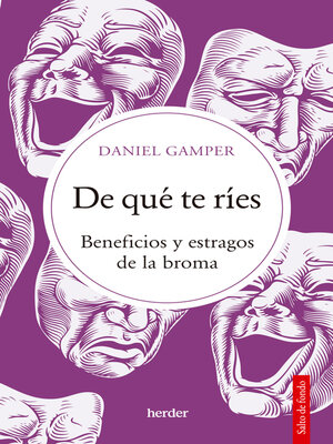 cover image of De qué te ríes